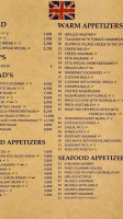 Sirtaki Taverna menu