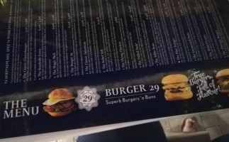 29 Superb Burgers And Buns menu