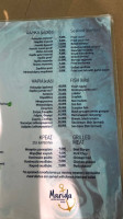 Marida Seafood menu