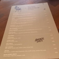 Bella Vespa menu