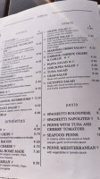 Taverna Kalyva menu