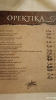 Karatzovitissa menu