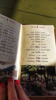 Paschalis Art House Makrinitsa Pelion menu