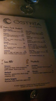 Ostria Cafe, Cocktail Bar Restaurant food