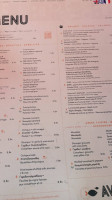 Avra menu
