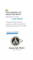Siesta Cafe Bistro food