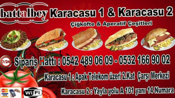 Battalbey Karacasu Çiğköfte-i Ala food