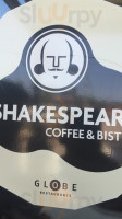Shakespeare Coffee Bistro food