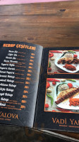 Vadi Yalova menu