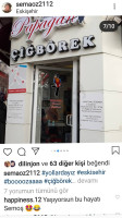 Papağan Çiğ Börek Salonu food