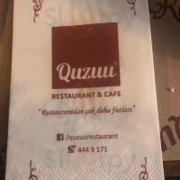 Quzuu Cafe food