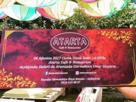 Atarta Cafe outside