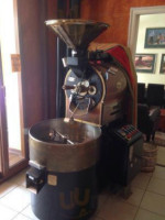 Ferroni Coffee Roasting inside
