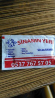 Sinan'ın Yeri food