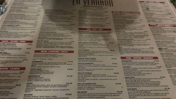 La Veranda food