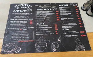 Zajazd U Janki menu