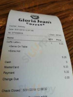 Gloria Jean's Coffees menu