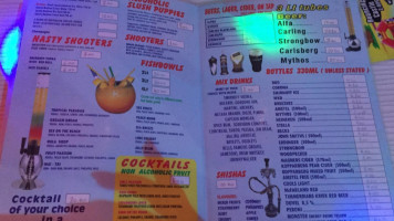 Jamaica Bar Restaurant Sports Bar menu