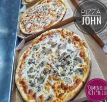 Pizza John food