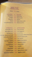 Marios Tavern menu