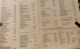Psinesai Grill House menu