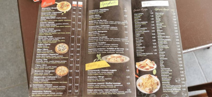 Cafe-pizza La Strada menu