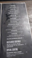 La Grotta menu
