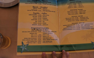 Asterias menu
