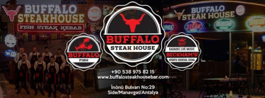 Buffalo Steakhouse food