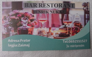 Restorant Enrik Nukaj food