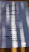 Bonito Beach menu