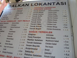 Balkan Lokantası food