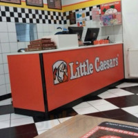 Little Caesars Pizza inside