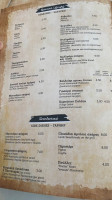 Taverna Mousikos menu