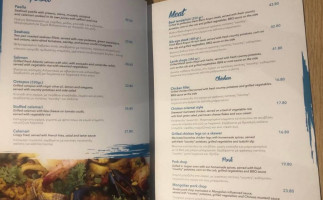 Malindi Beach Bar Restaurant menu