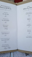 Kazarma menu