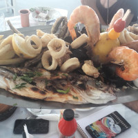 Ladiko Restaurant Beach Bar food