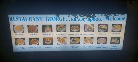 George menu