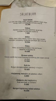 St. George's Tavern menu