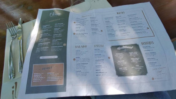 Il Borgo menu