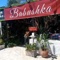 Babushka outside