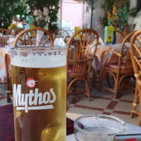 Mythos Greek Taverna Gouvia Corfu food