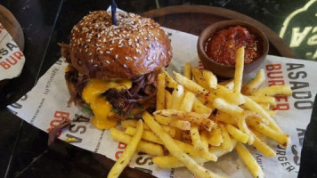 Mr. Asado Burger food