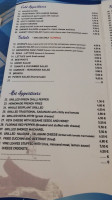 Zourafa menu