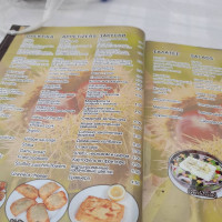 Kastanofolia menu