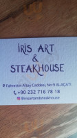 Iris Art Steakhouse food