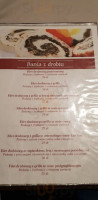 Cztery Światy menu