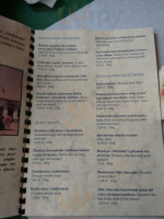 Marysienka menu