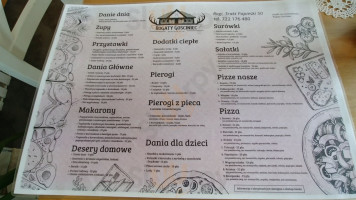 Rogaty Gościniec menu