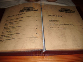 Karczma Pod Borami menu